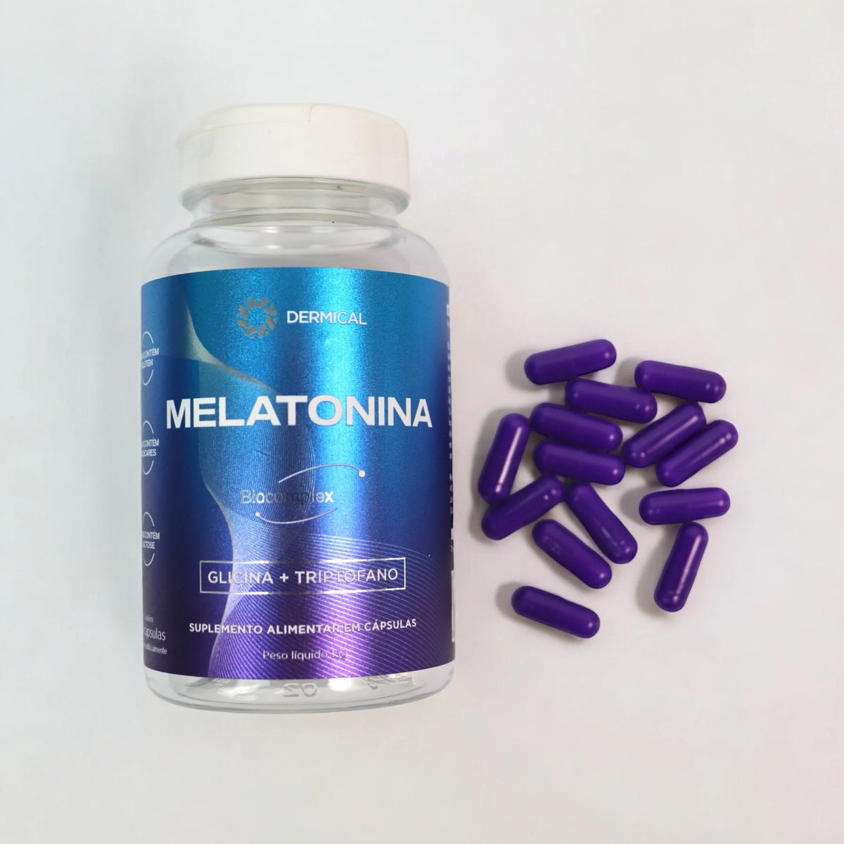 Melatonina Em Cápsulas - Contém 30 Cápsulas