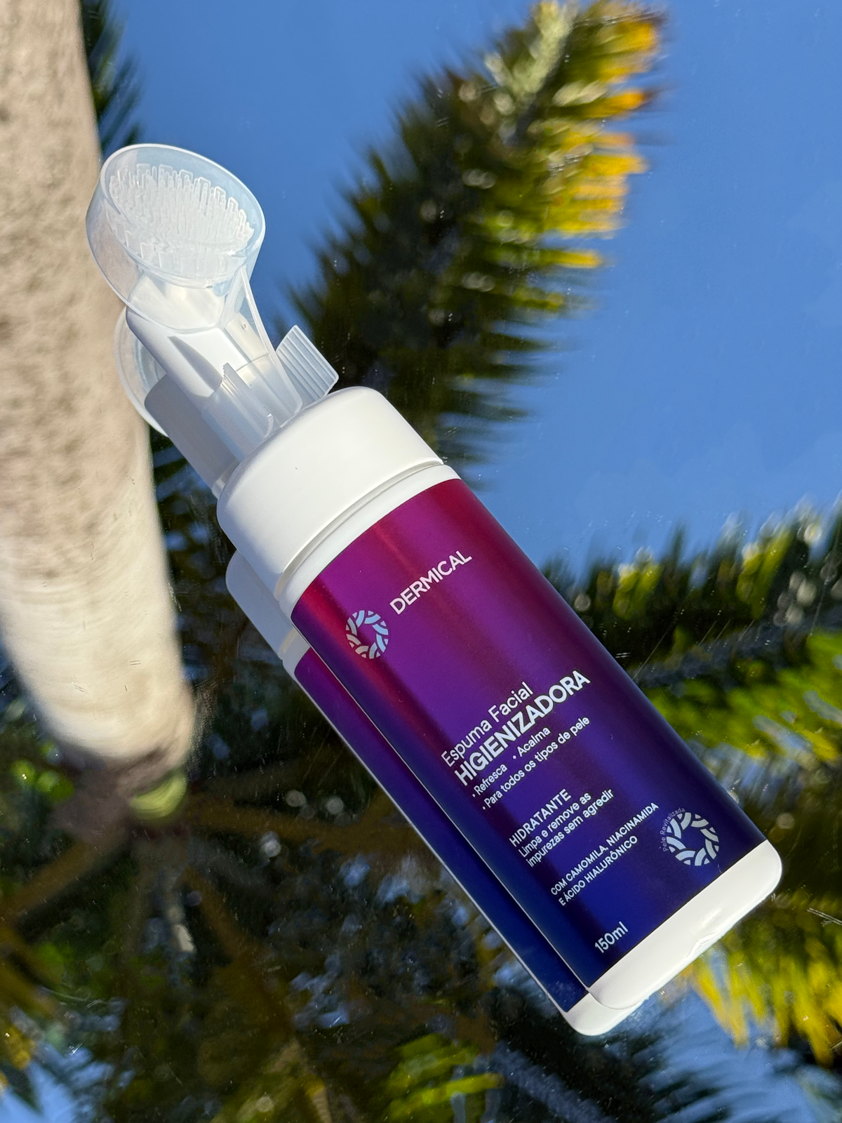 Kit Espuma de Limpeza Facial + Sérum Com Vitamina C