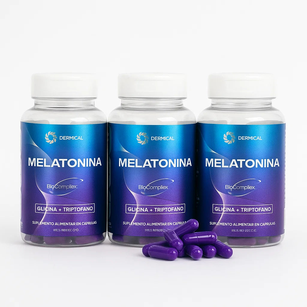 KIT 3 Melatonina - Suplemento Alimentar em Cápsulas - Contém 90 Cápsulas